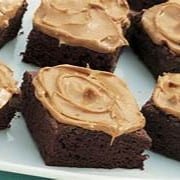 Peanut Butter Frosted Brownie.