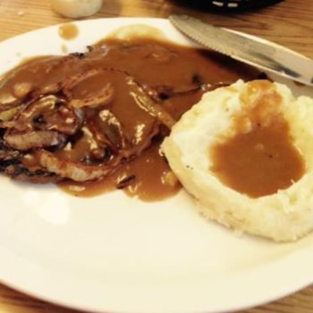 Liver & Onions (Dinner).