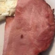 Ham slice.