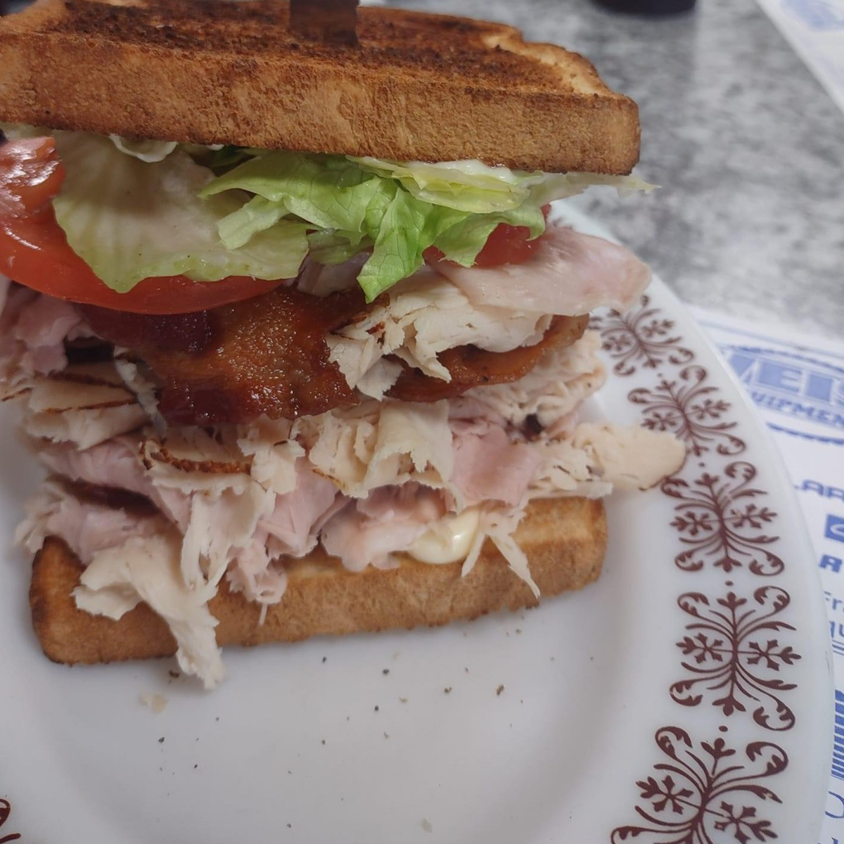 Lunch: Single Stack Club