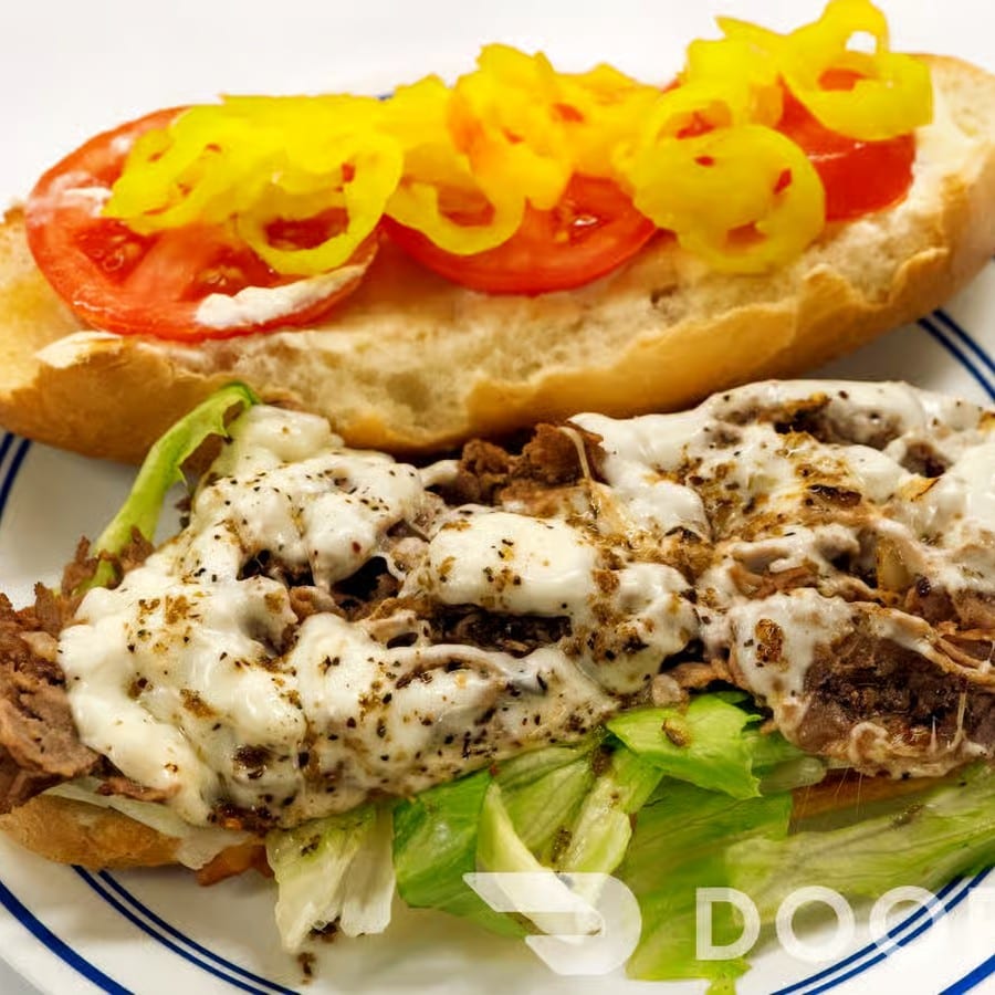 Flint Philly Hoagie.