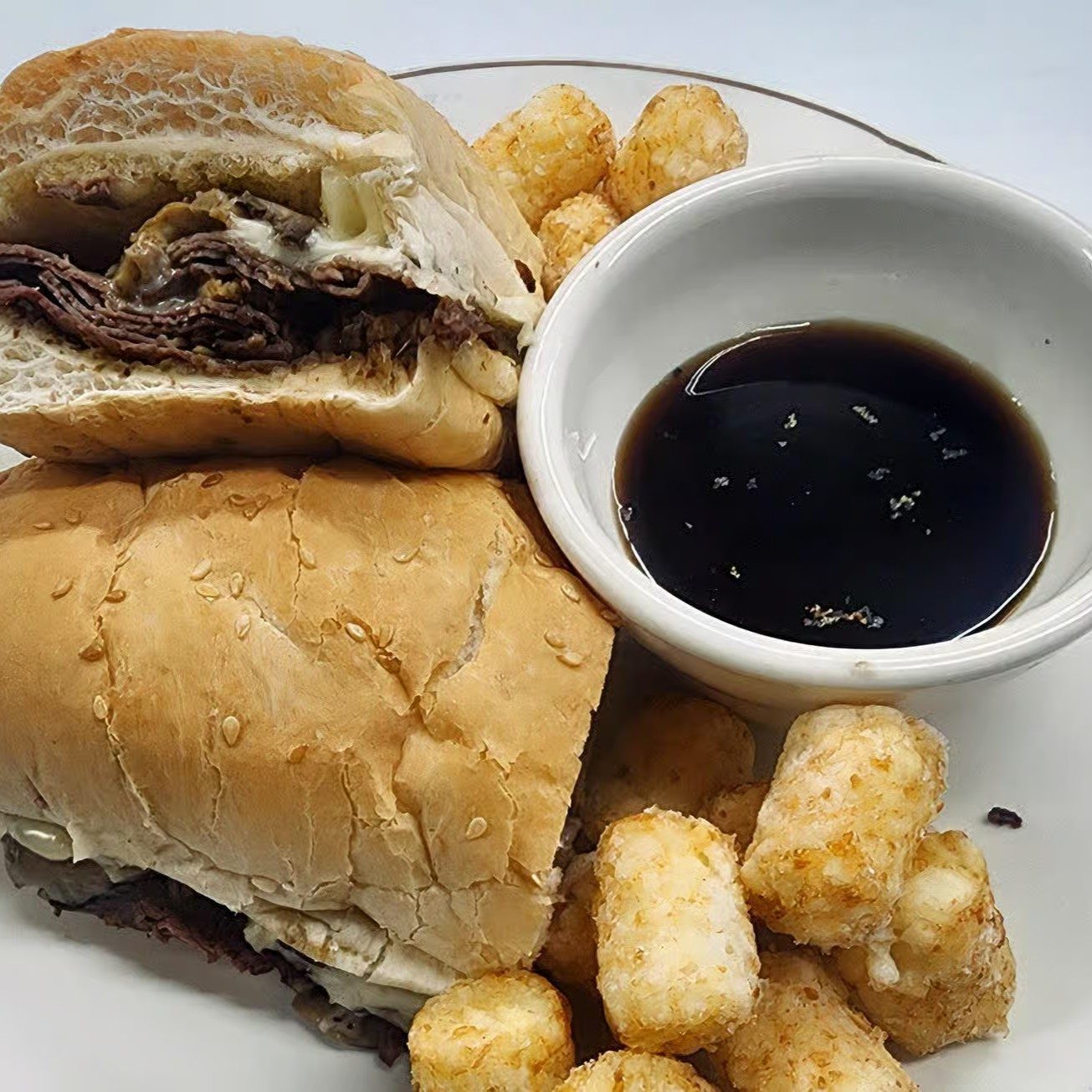 French Dip Sandwich.