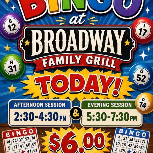 Bingo On Broadway 