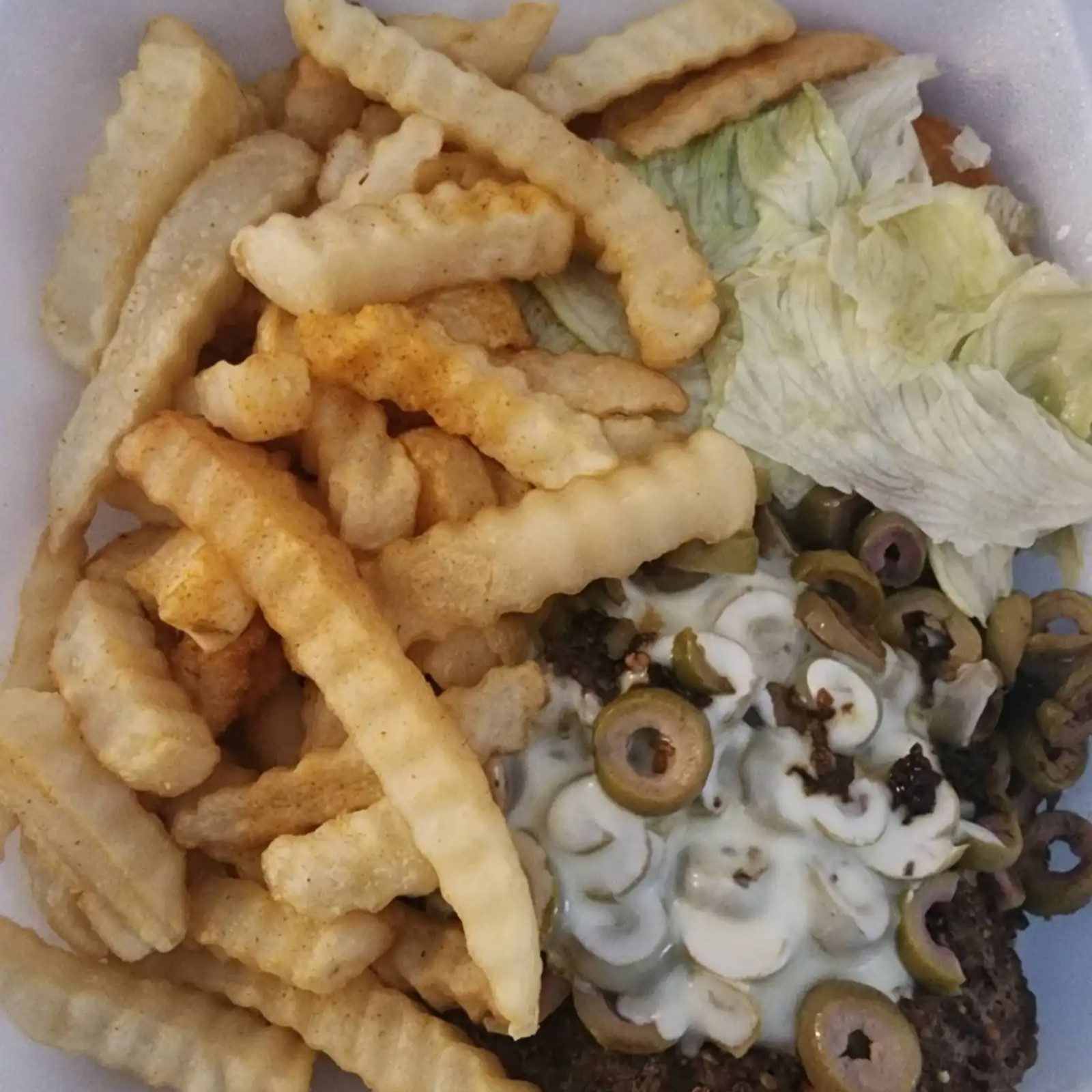 Olive Burger.