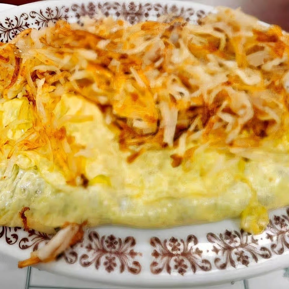 Meat & Cheese Omelet (Sunday).