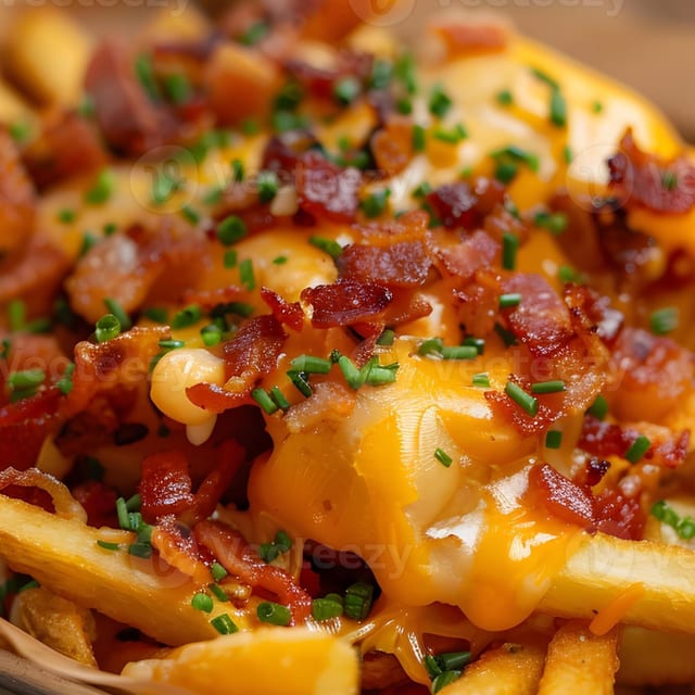 Bacon Cheese Fries.