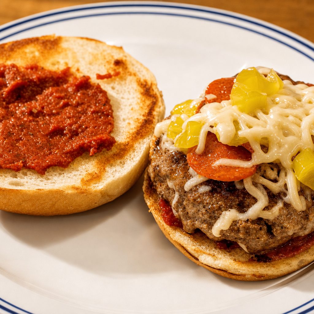 Italian Cheeseburger.