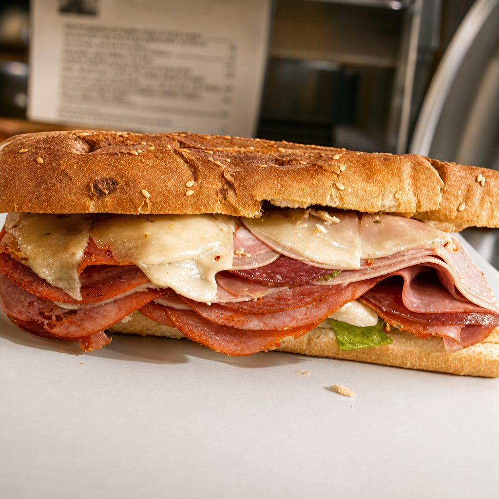 Dominic's Spicy Italian.