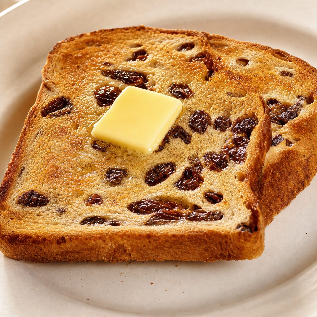 Cinnamon Raisin Toast.