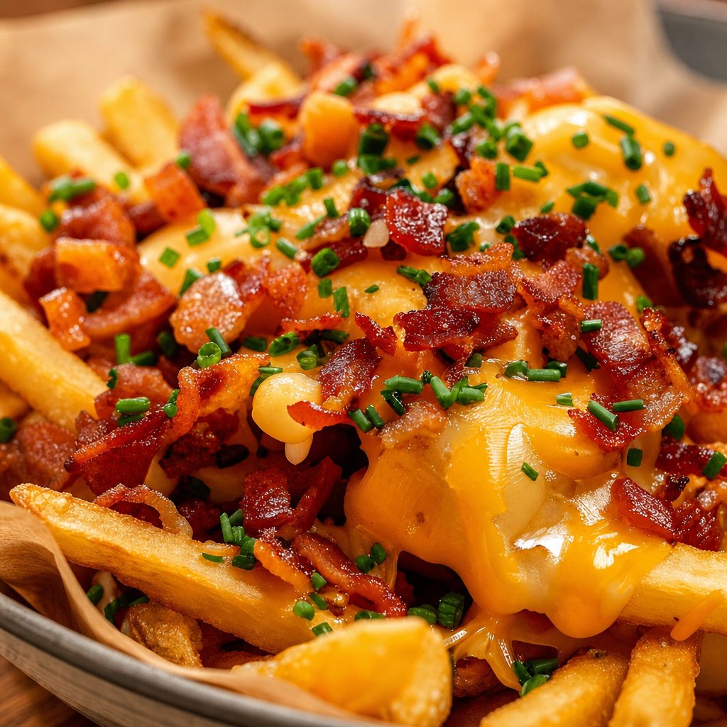 Bacon Cheese Fries.