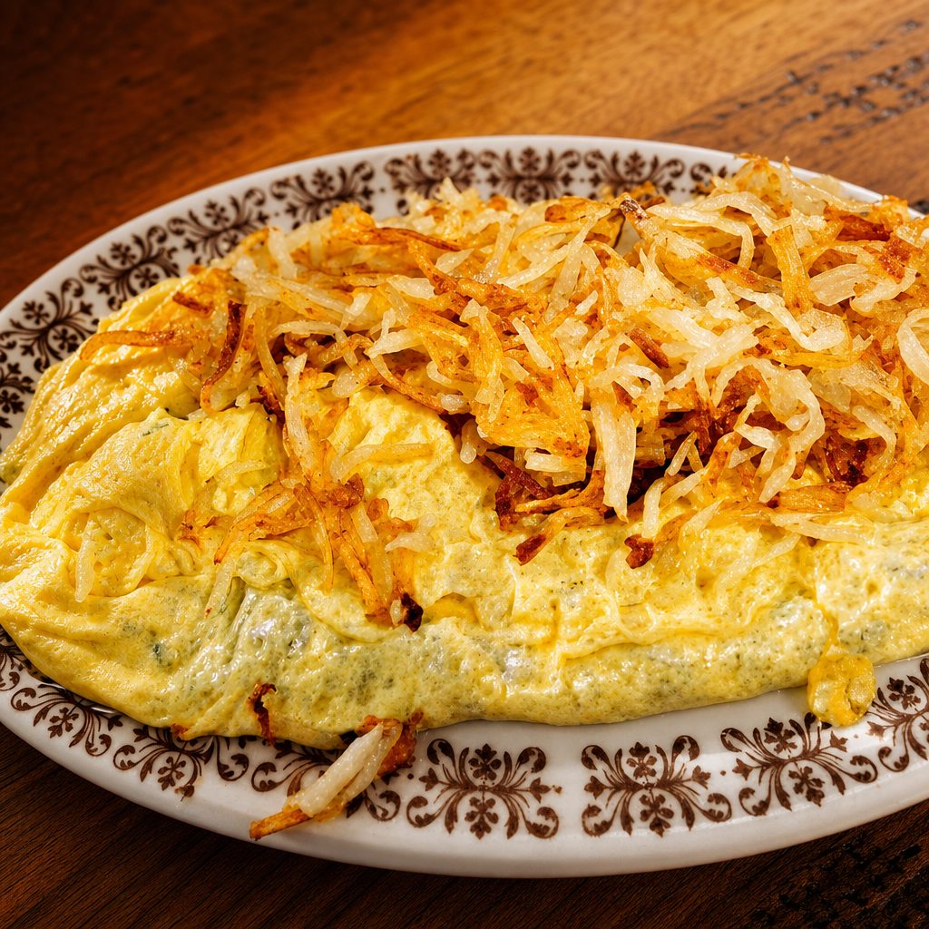 Meat & Cheese Omelet (Sunday).