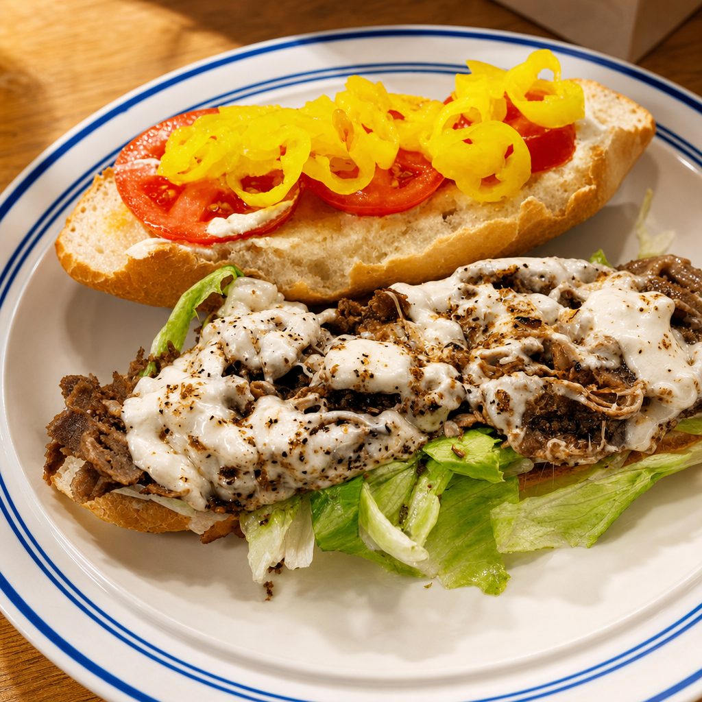 Flint Philly Hoagie.