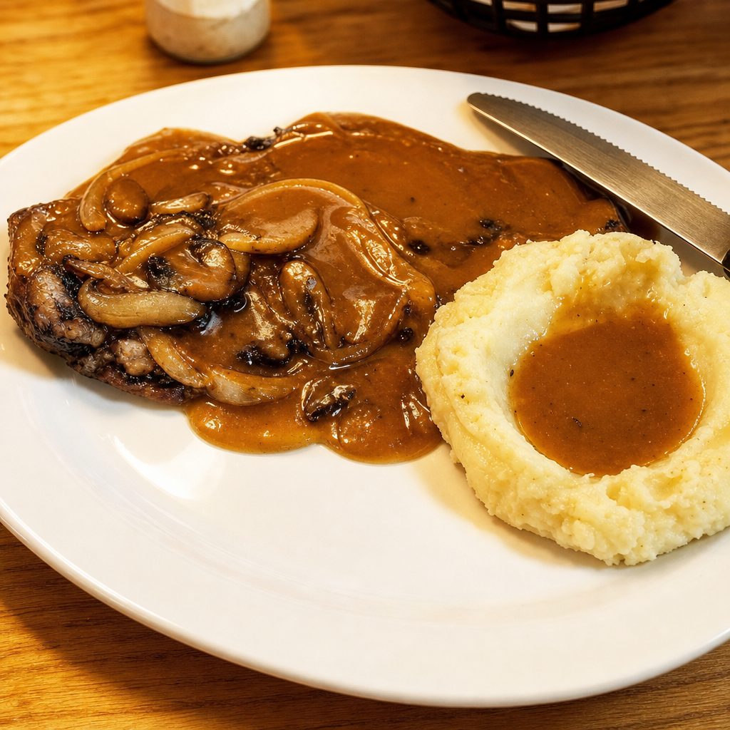 Liver & Onions (Dinner).