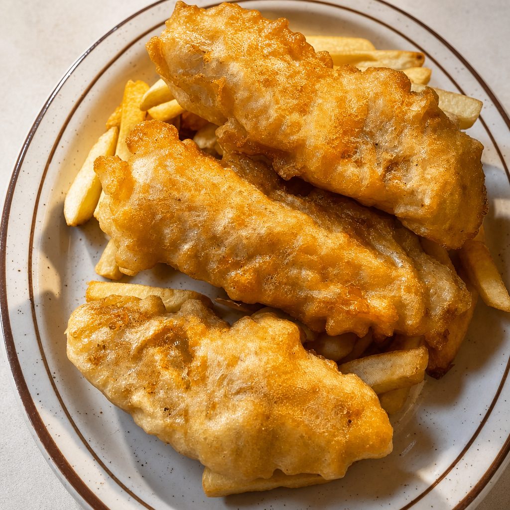 3 Piece Fish N' Chips (Dinner).